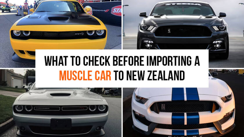 What to Check Before Importing a Muscle Car to New Zealand