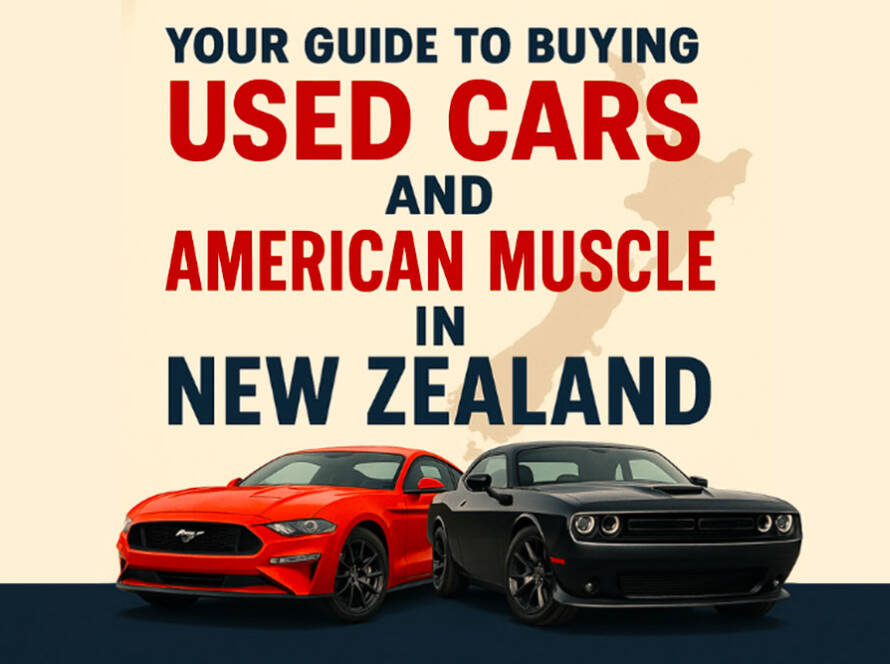Your Guide to Buying Used Cars and american Muscle in New Zealand