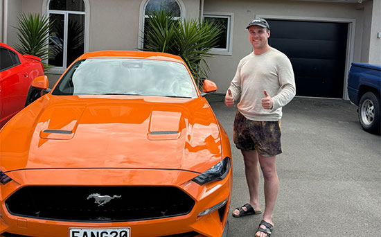 American rev Mustang